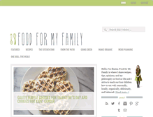 Tablet Screenshot of foodformyfamily.com